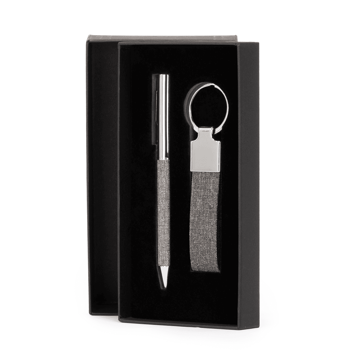 Set TORAJA: Bolígrafo, Llavero y Porta tarjetas