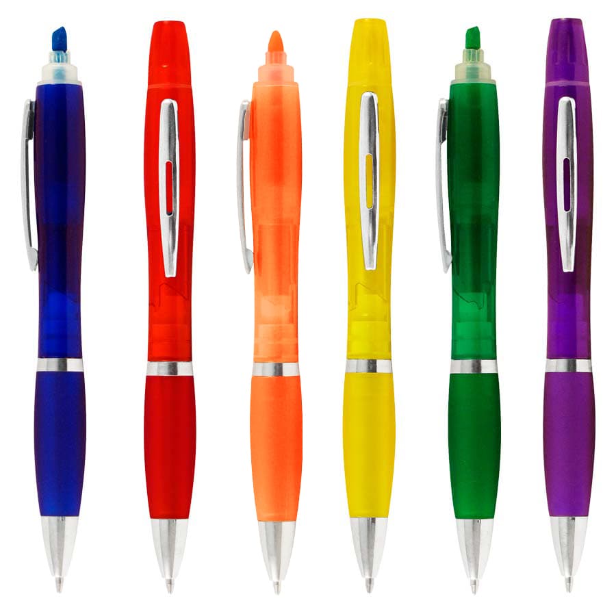 Bolígrafo con Destacador