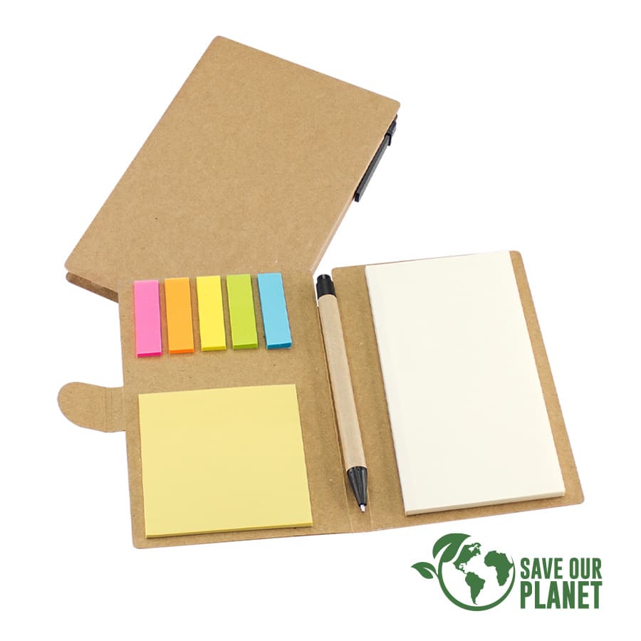 Memo Set Ecológico con Tapa Dura