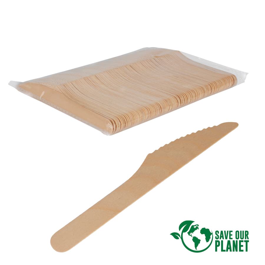 Bolsa con 100 cucharas de madera de Abedul