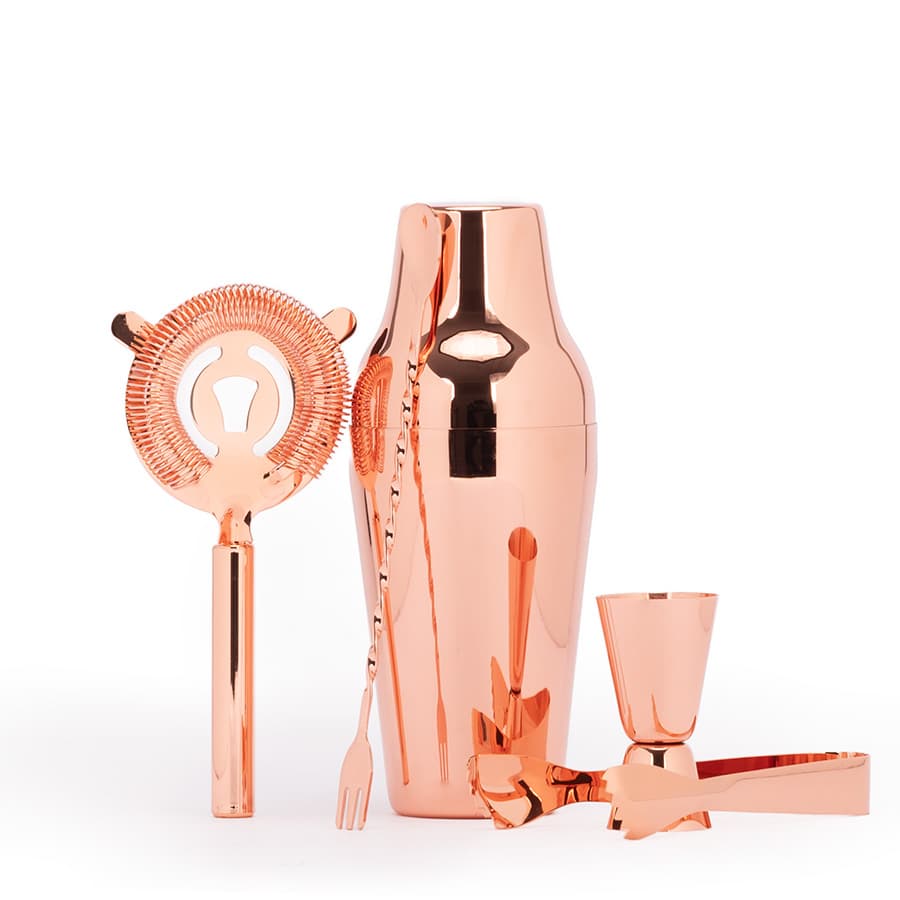 Mug metálico Encobrizado 700cc