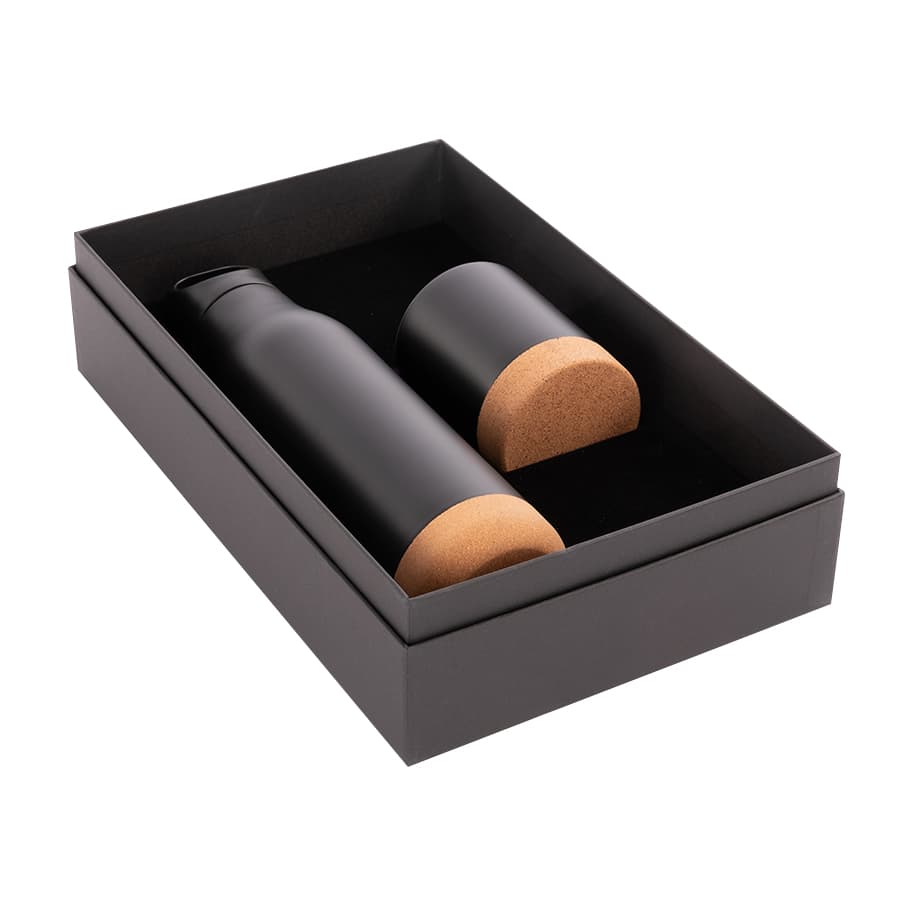 Set de Regalo «EPIC» negro con detalles encobrizados.