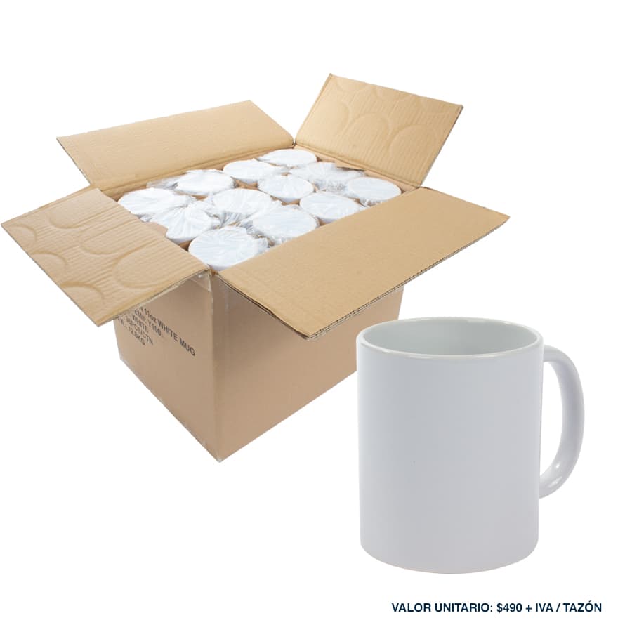 Mug Térmico Blanco 450cc Sublimación