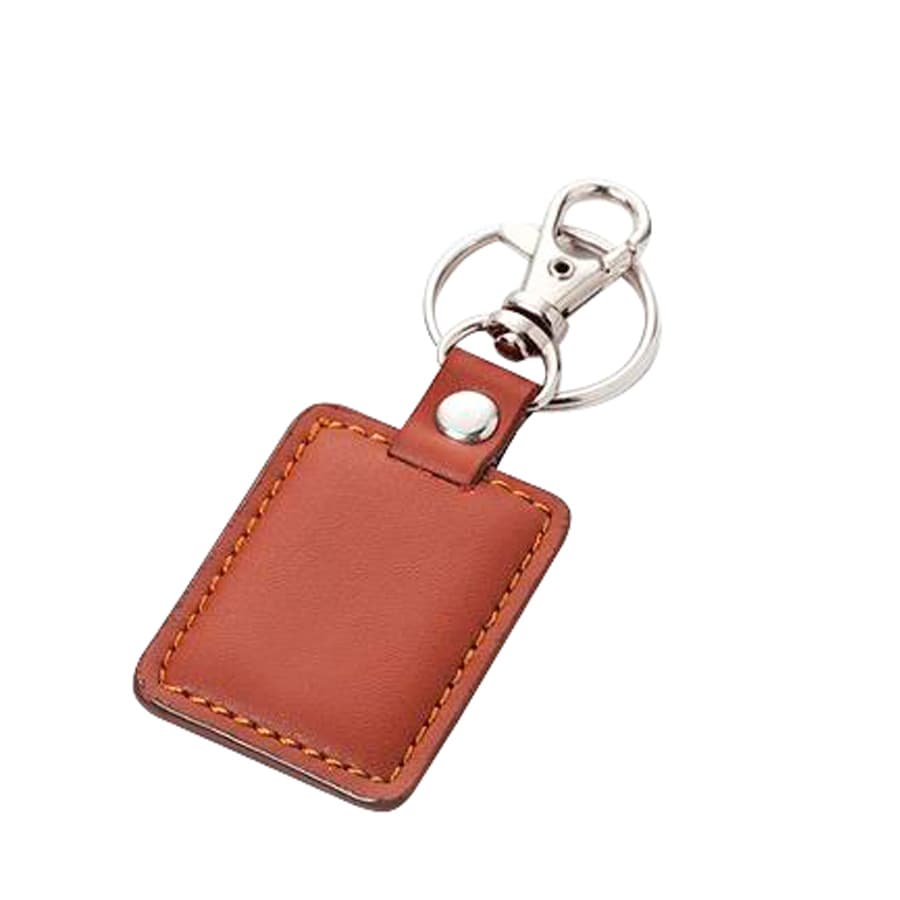 Llavero de Metal Eco-Cuero Premium